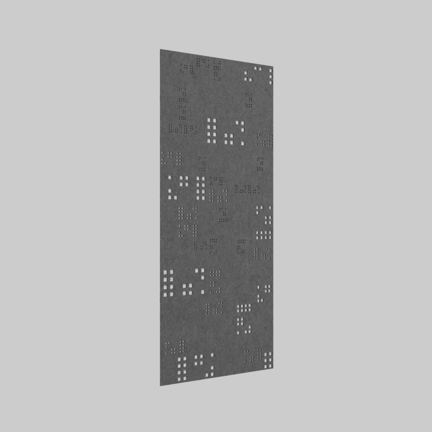 FRACTAL CODE acoustic wall panel